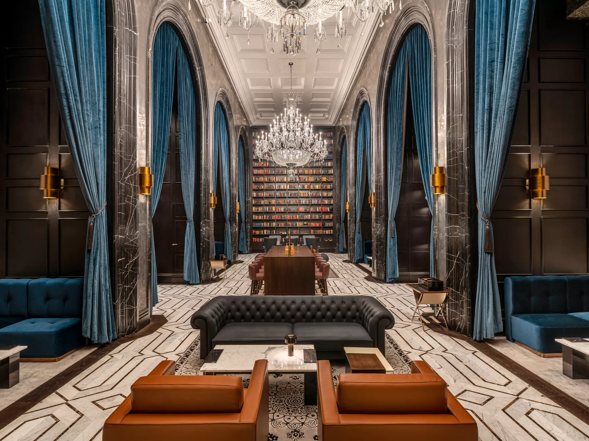 Blue Cigar Writer’s Lounge, Raffles Doha