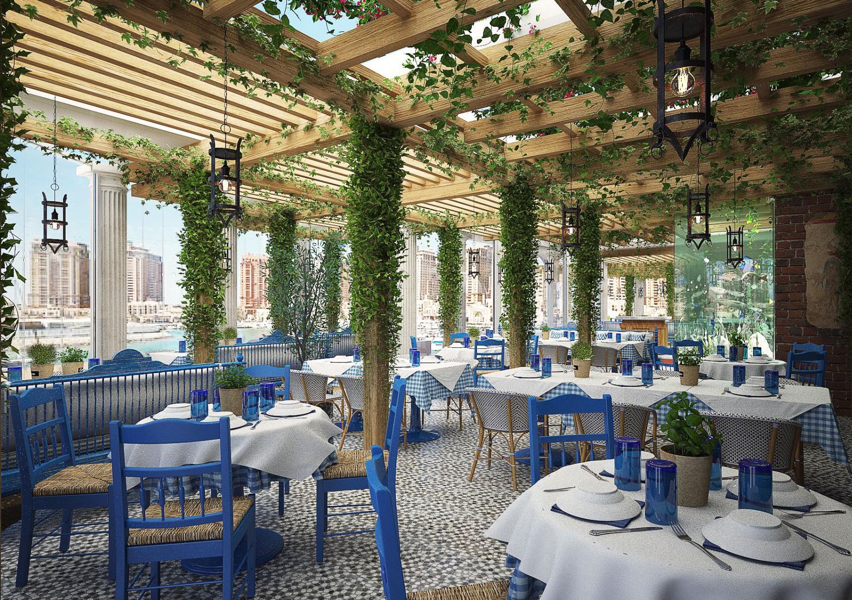 Manos Symi Restaurant, Qatar